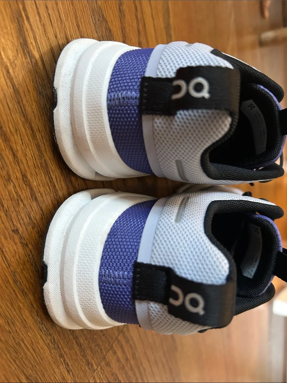 On Cloud Kids' Sneakers in White and Purple